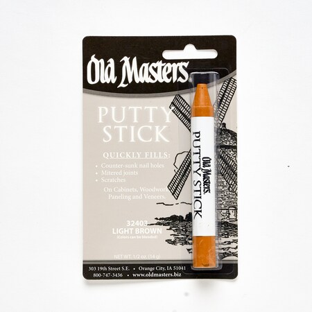 Old Masters Putty Stick Lt Brwn.5Oz 32403
